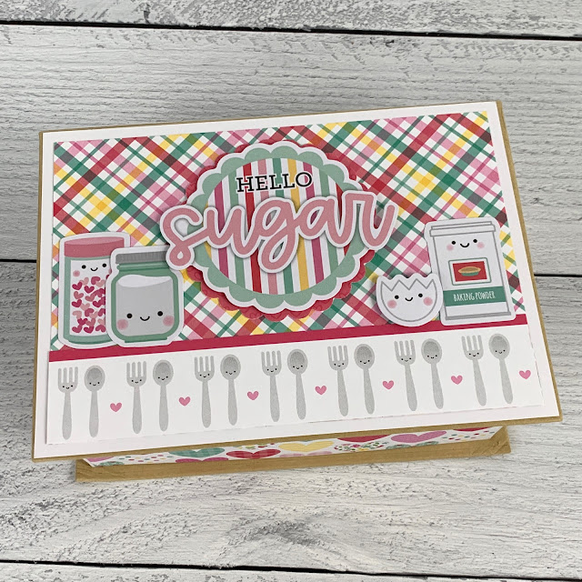 Handmade recipe box by Artsy Albums