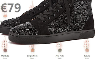 christian louboutin strass swarovski noir homme sneakers 2016