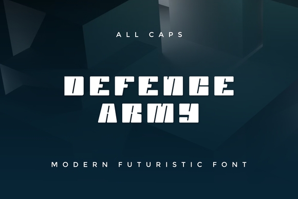 Download Razwen Modern Futuristic Font -  Fontsave