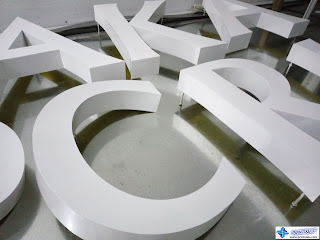 3D Signage with Anzahl Urethane Paint