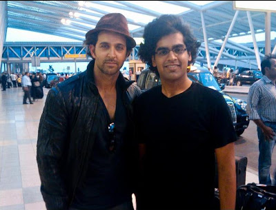 Hrithik meet to His Fans photoshoot