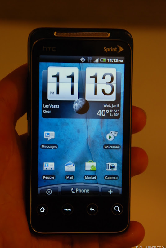 HTC EVO SHIFT 4G SPECIFICATIONS