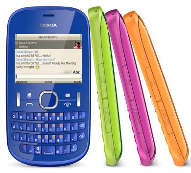 new Nokia Asha 200 Touchscreen Phone