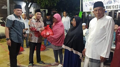 Peduli Sesama, DPC PPP Kabupaten Tangerang Salurkan 200 Paket Sembako 