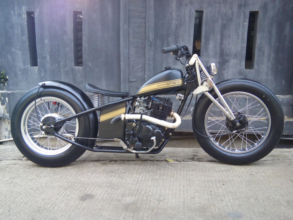 Buat Yang SUKA Motor KustomNih Kustom Brat Bobber Honda