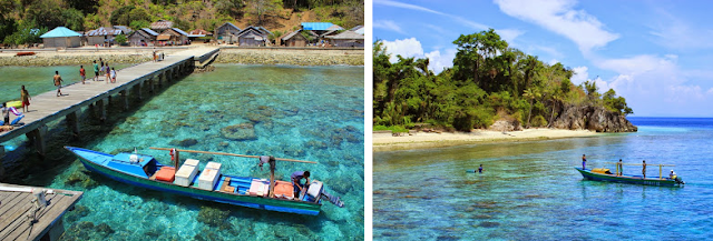 Pulau Lelei & Pulau Guraici - Wisata di Wilayah Kayoa (Halmahera Selatan)