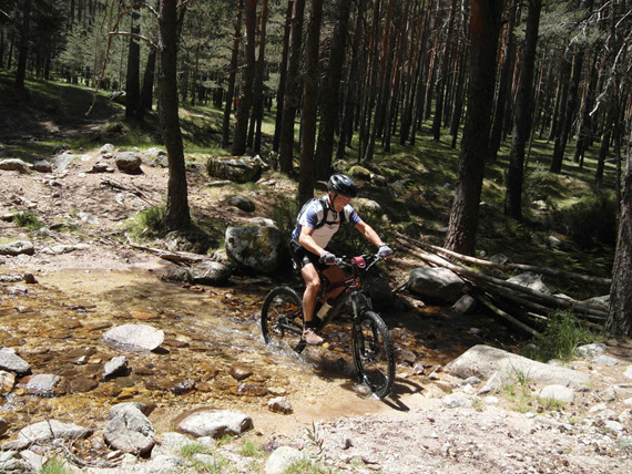 Ruta en bici de Cercedilla a Segovia, junio 2012