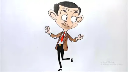 How To Draw Mr Bean Drawing Cartoon