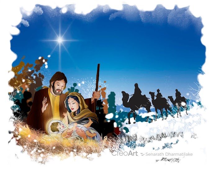 Christmas star and the birth of Jesus