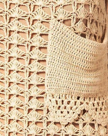crochet dress with pocket