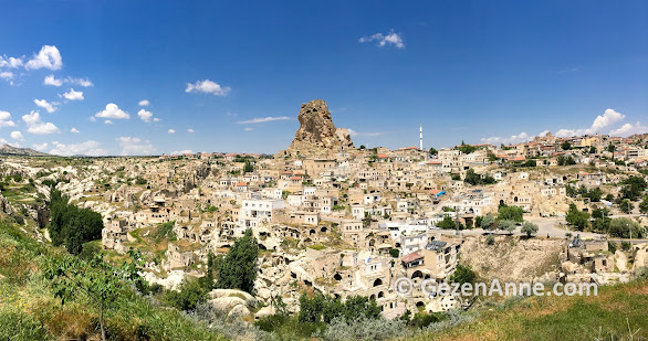 Ortahisar kalesi ve Ortahisar'ın tarihi taş evleri, Kapadokya