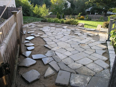 Dover Projects: How to Build a Stone Patio