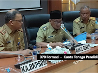 Formasi CPNS 2019 Kabupaten Lahat 370 Formasi - Tenaga Pendidik 120 Orang