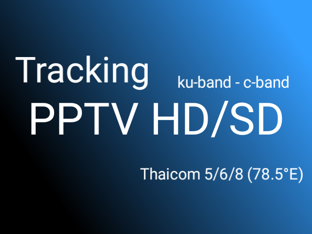 Cara Tracking Thaicom 5 Untuk Lock PPTV HD/SD Ku-Band dan C-Band