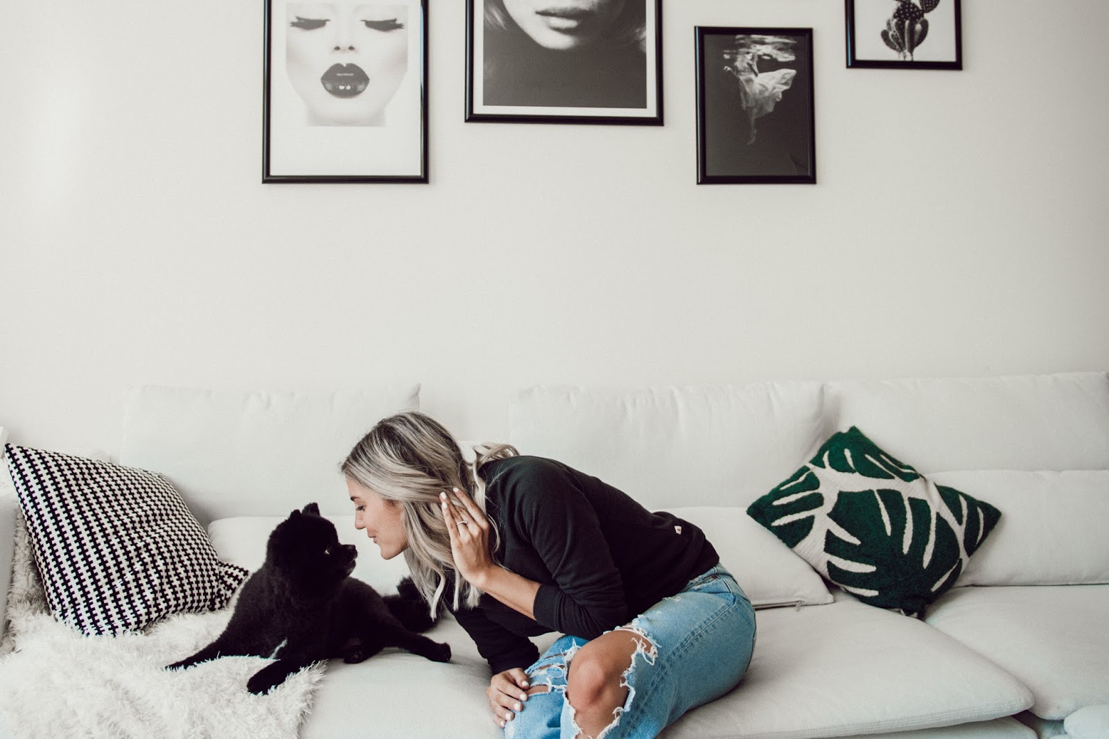 White Ikea Soderhamn Sectional Sofa - @taylorwinkelmeyer 