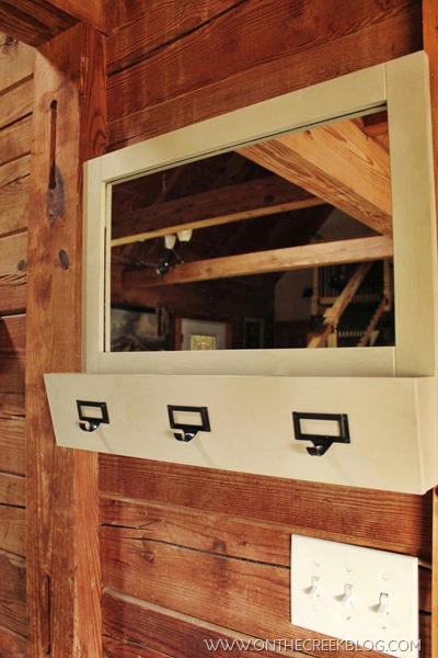 Command Center Makeover using Annie Sloan Chalk Paint® in Country Grey