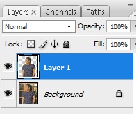 Layer 1 Photoshop