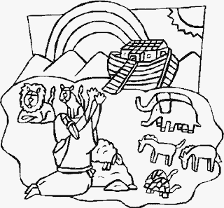 Noah's Ark Coloring Pages