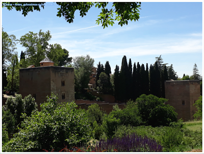 sem guia; Europa; Alhambra; El Generalife;