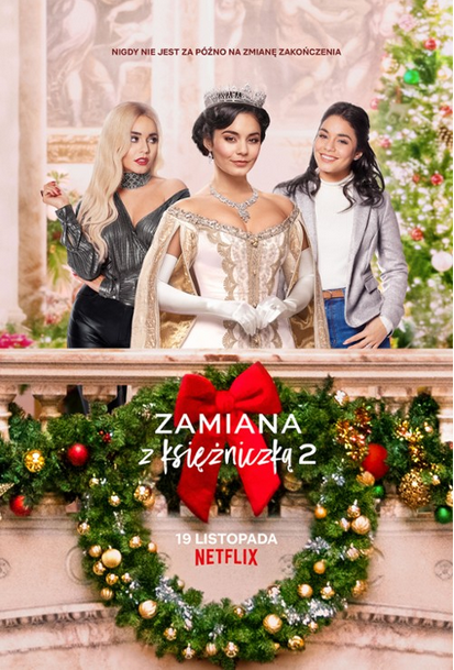 Zamiana z księżniczką 2 / The Princess Switch: Switched Again (2020) plakat filmowy