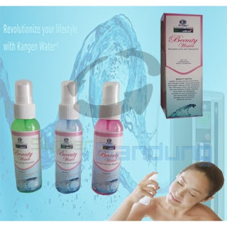 AIR KECANTIKAN MEMBUAT KULIT MENJADI SEHAT, LEMBAB, HALUS, MULUS, LEMBUT, BERSERI, CERAH, PUTIH, BENING SECARA PRAKTIS, MUDAH, CEPAT, ALAMI, AMAN TANPA EFEK SAMPING, BEAUTY KANGEN WATER