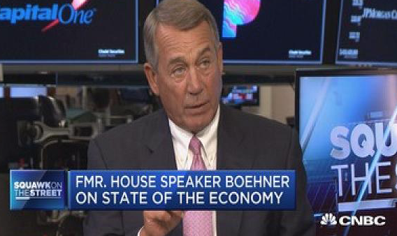 Former Speaker John Boehner: Deficit will be 'No. 1 issue' in six months