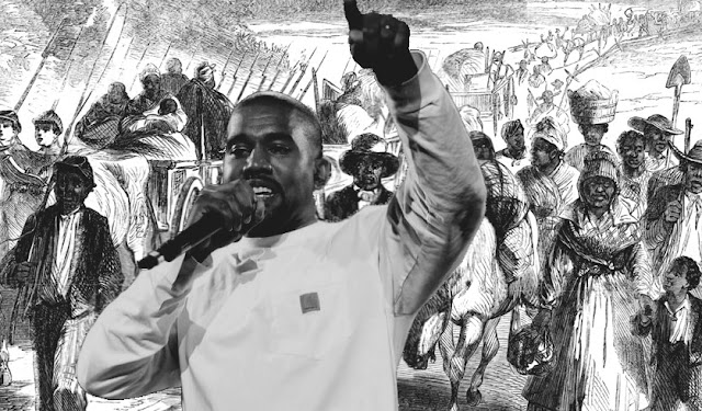 KANYE FINALLY LEADS AFRICANS OFF PLANTATION WITH BASED TWEETS