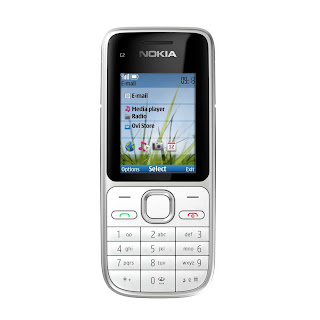 Nokia C2-01 White Silver