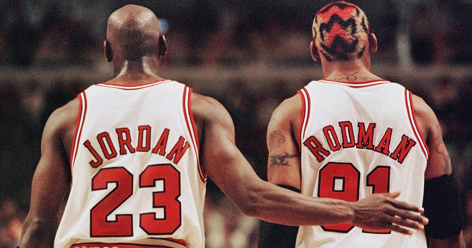 dennis rodman michael jordan