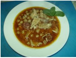 MENUDO CON GARBANZOS