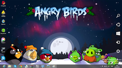 Angry Birds Windows 8 Theme