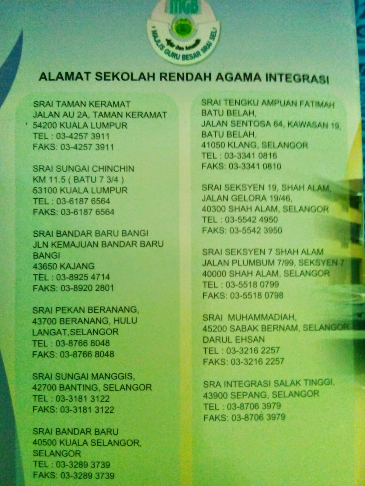 Contoh Soalan Sekolah Agama Darjah 1 - Soalan v