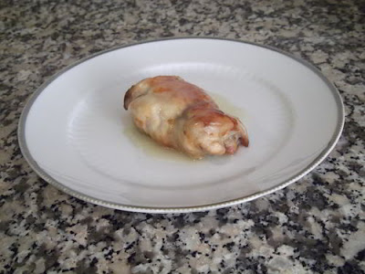 Pollo al horno con su jugo