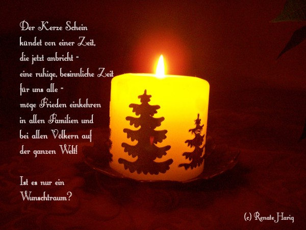 Adventswünsche und besinnliche Gedanken zum Advent - besinnliche sprüche advent