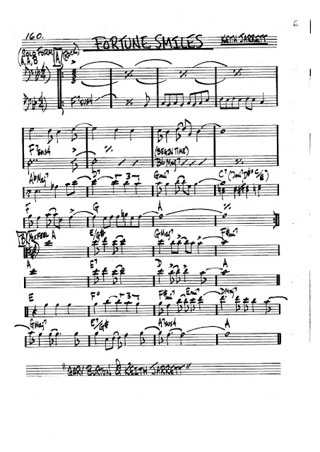 Partitura Violonchelo Keith Jarrett