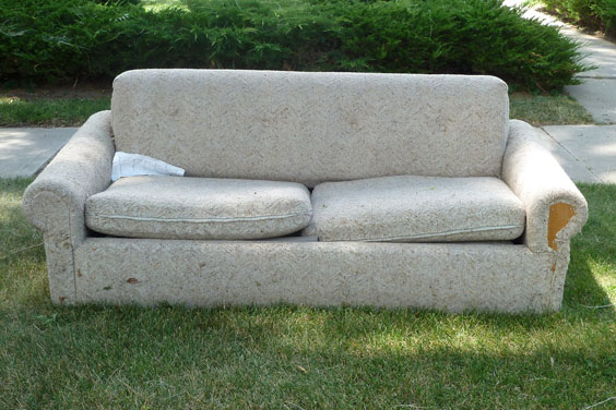 What can I do with my old sofa Art of Clean UK 