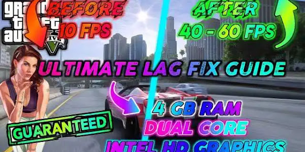 GTA 5 Lag Fix [Low End Pc]