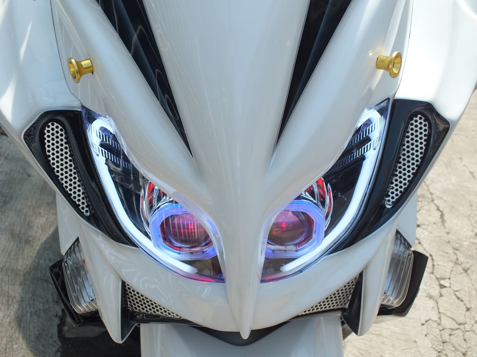 69 Modifikasi Lampu Depan Yamaha Nmax Modifikasi Yamah NMAX