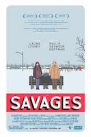 Poster for the movie The Savages