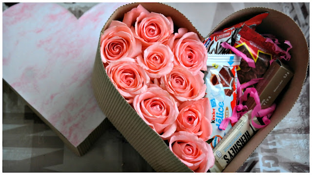 caja de rosas para mamá