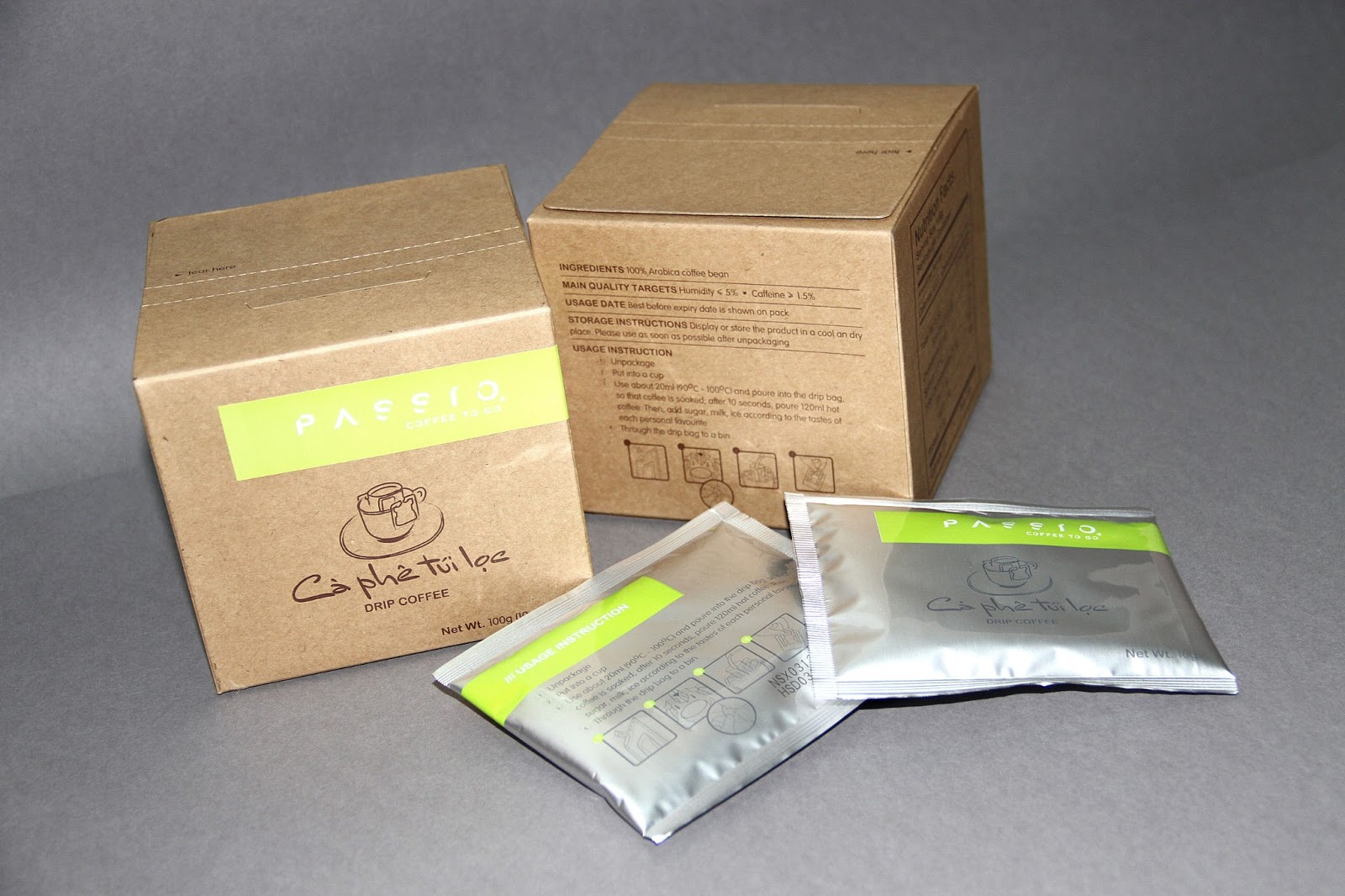 Download Passio - Drip Coffee on Packaging of the World - Creative Package Design Gallery