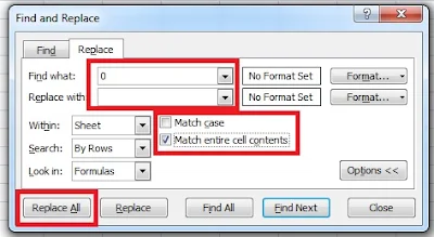 How to Hide and Remove Zeros (0) Values in Excel