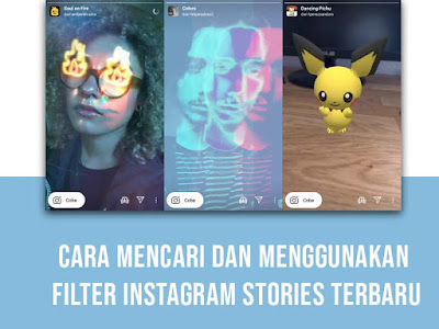 Mencari Filter Instagram, cara menggunakan filter instagram, filter instgram terbaru