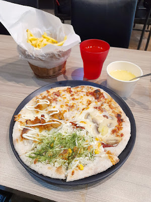 【新莊披薩】The Pizza 惹披薩 輔大店 食記，2024壽星優惠吃到飽只要249元，13種口味披薩吃到飽　第一輪披薩