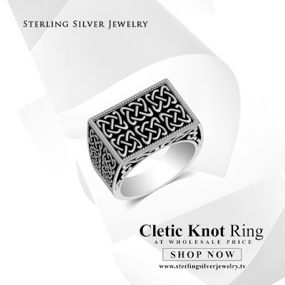 celtic knot silver ring wholesale