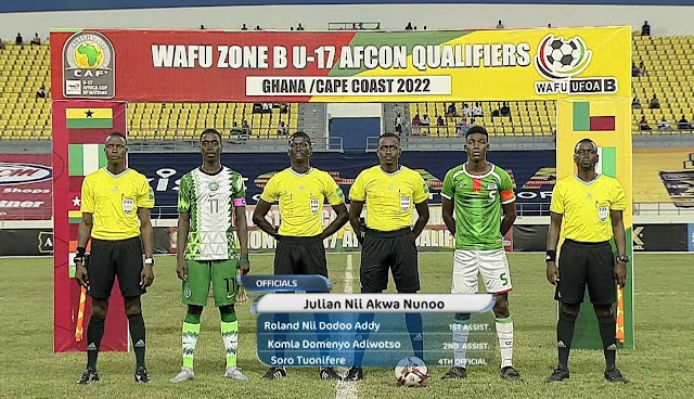 WAFU B U17 Final: Nigeria vs Burkina Faso - Live Update