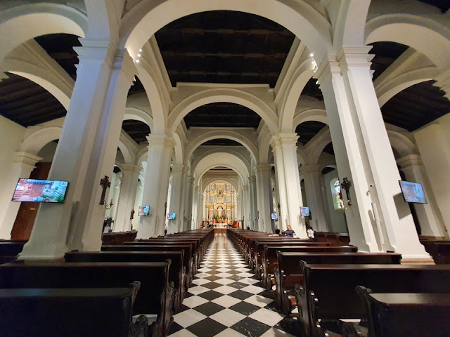 Catedral Basílica Metropolitana Santa Maria La Antigua, no Casco Antiguo da Cidade do Panamá