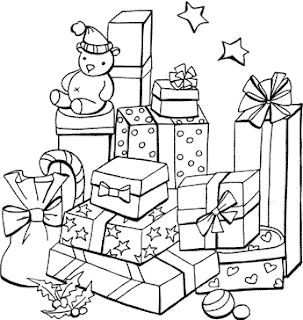 Christmas Images for Coloring, part 5