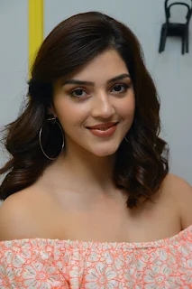 Actress Mehreen Pirzada stills at Aswathama Movie Interview