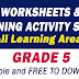 GRADE 5 - Worksheets & Learning Activity Sheets (Free Download)